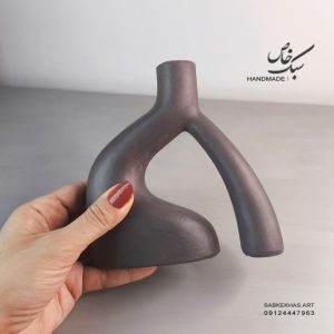 گلدان دفرمه پایه‌دار