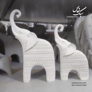 مجسمه فیل نقشینه