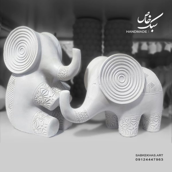 مجسمه فیل های پلی استر