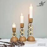 شمعدان پینترستی 3 حلقه