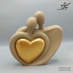 مجسمه عاشقانه زوج دلداده