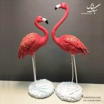 مجسمه کنارسالنی فلامینگو