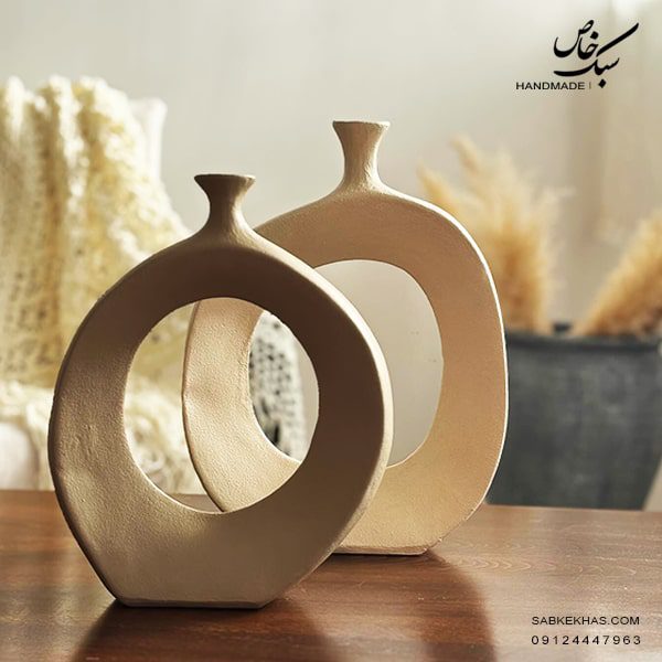 گلدان پینترستی کوزه ای گرد
