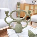شمعدان دکوراتیو پاپیه