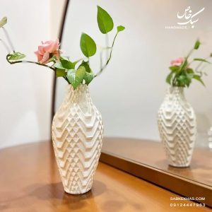 گلدان پینترستی حصیری