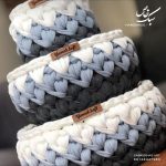 سه تیکه سبد تریکو طرح1
