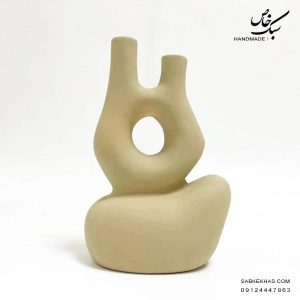 گلدان دفرمه پایه سنگی