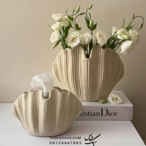 جادستمال کاغذی صدفی