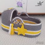 کریر نوزادی دستبافت تریکو