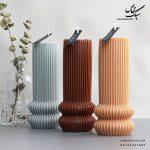 شمع استوانه شیاردار پافیلی