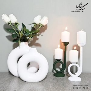 ست 4 تیکه دکوری رومیزی