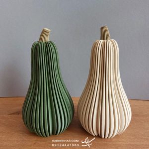 مجسمه کدو گلابی خطی