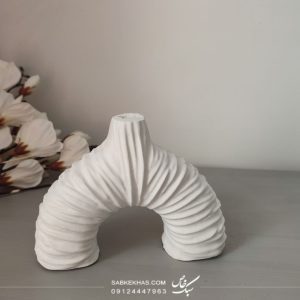 گلدان چروک نیم دوناتی