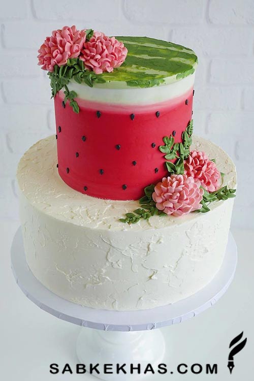 کیک شب یلدا برای عروس