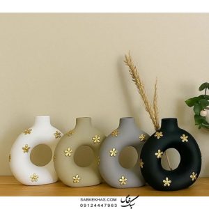 گلدان دونات بابونه