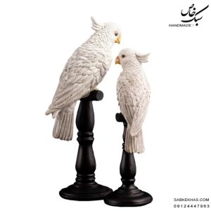 مجسمه طوطی پایه دار