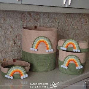 سبد قیطان رنگین کمانی