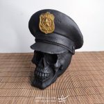 مجسمه جمجمه اسکلت پلیس