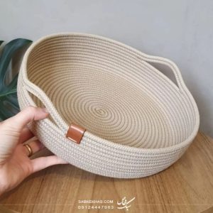 سینی گرد قیطانی