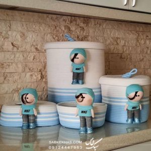 ست قیطان طرح عروسک روسی