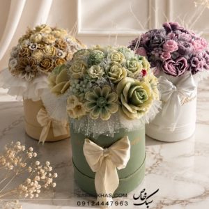 باکس گل شمع