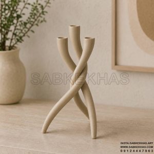 شمعدان سه شعله مدرن