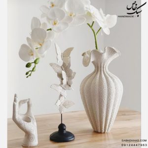 ست گلدان و مجسمه