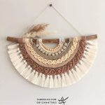 دیوارکوب مکرومه سبک بوهو