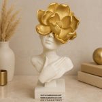 مجسمه نیم تنه گلبرگ
