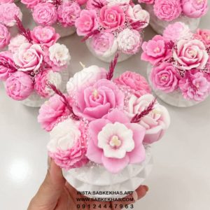 مینی باکس گل شمع